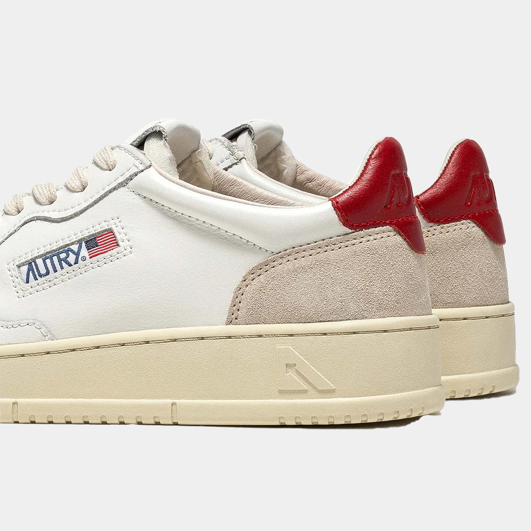 Tenis Medalist Blanco/Rojo