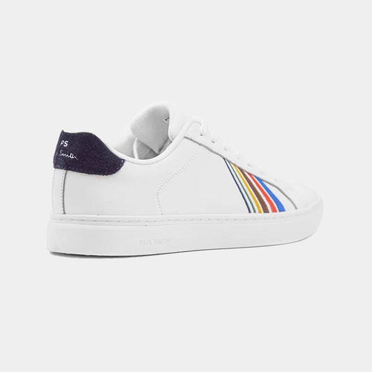 Tenis Blanco Rayas Color P.S.
