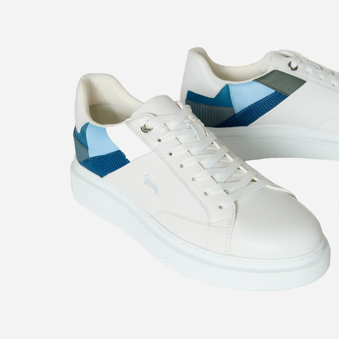 Sneaker Blanco/Azul