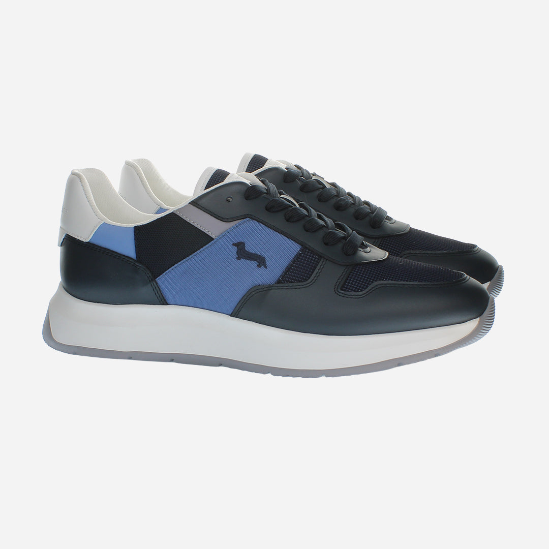 Tenis 8 Tejidos Multicolor Azul Marino