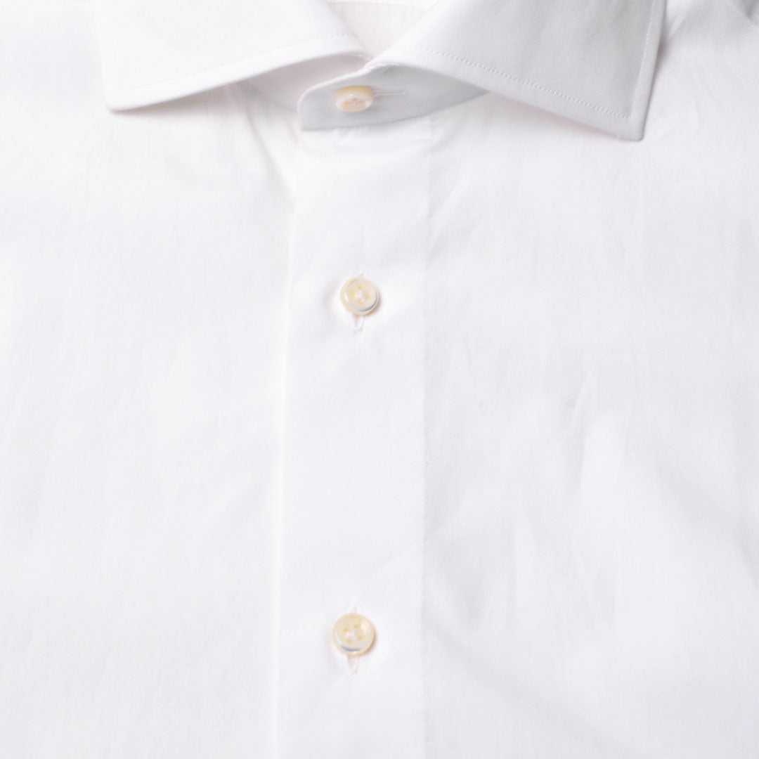 Camisa Blanca Formal Cuello Abierto