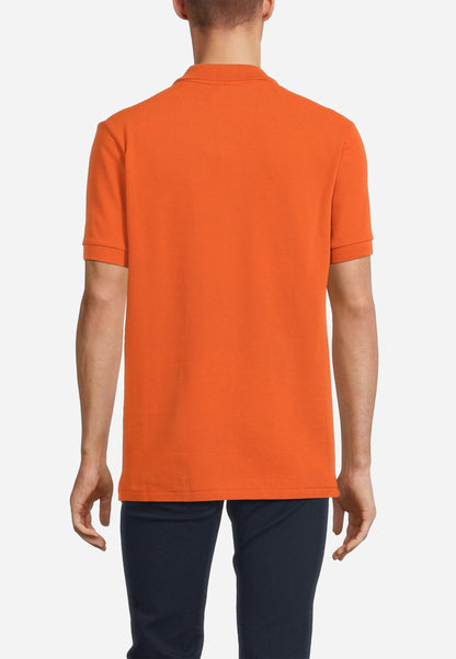 Camiseta Polo Hombre Naranja P.S.