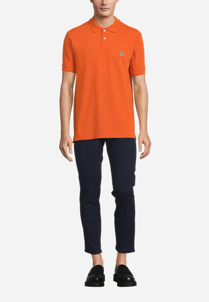 Camiseta Polo Hombre Naranja P.S.