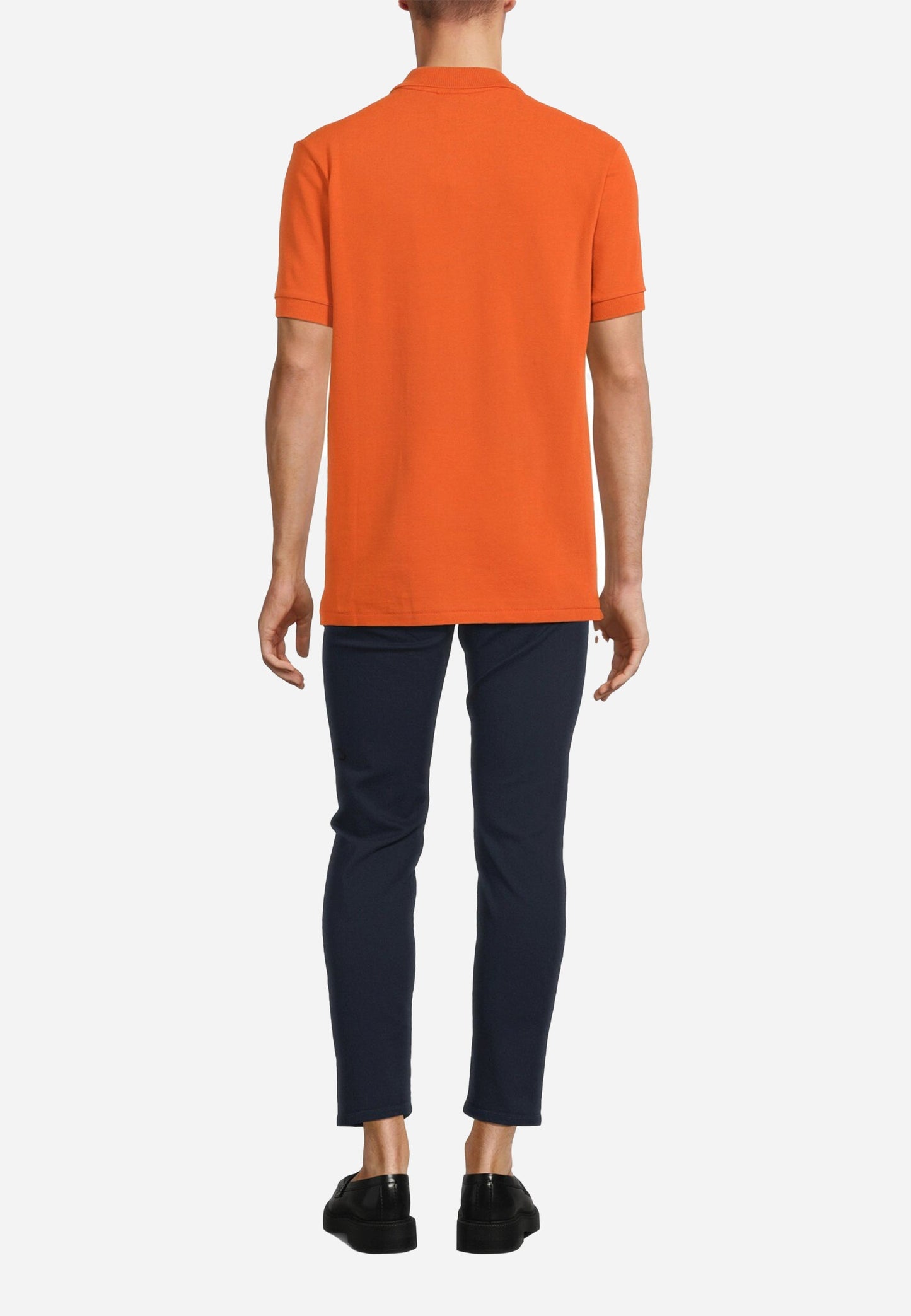 Camiseta Polo Hombre Naranja P.S.