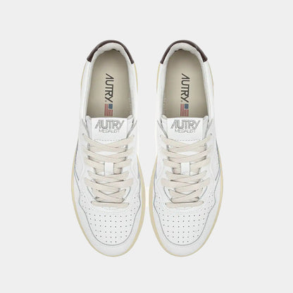 Tenis Medalist Low Blanco/Marrón