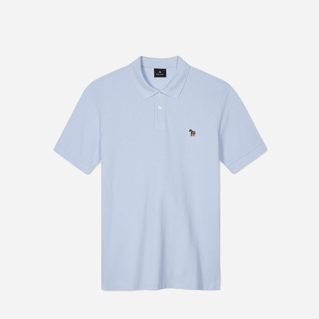 Camiseta Polo Hombre Azul Claro