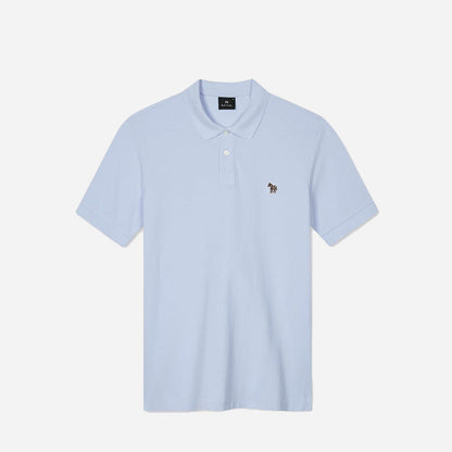 Camiseta Polo Hombre Azul Claro