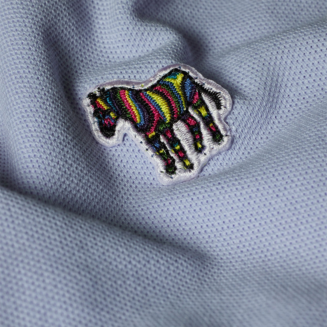 Camiseta Polo Hombre Azul Claro