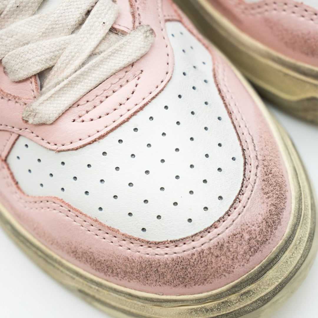 Tenis Medalist Low Super Vintage Mujer Blanco/Rosa