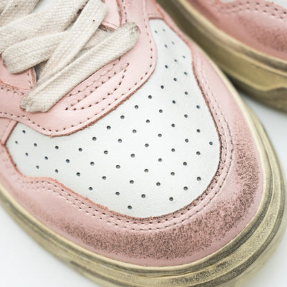 Tenis Medalist Low Super Vintage Mujer Blanco/Rosa
