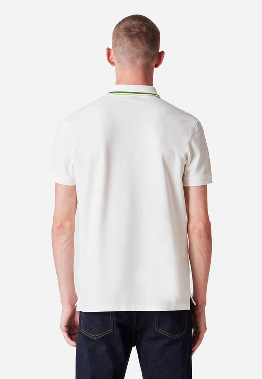 Camiseta Polo Hombre Blanca P.S.