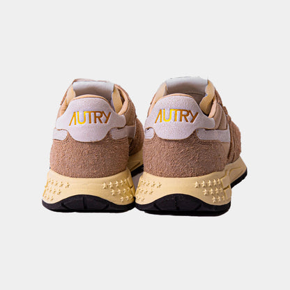 Tenis Reelwind Gamuza Café/Beige