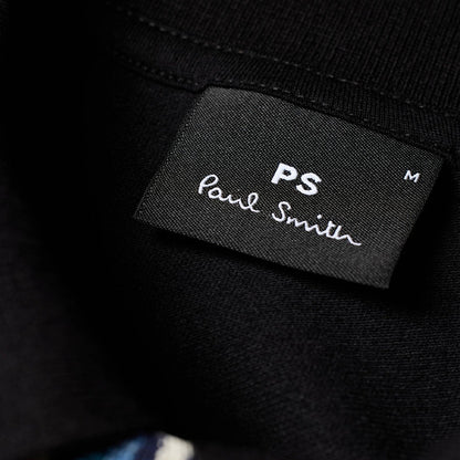 Camiseta Polo Hombre Negra P.S.