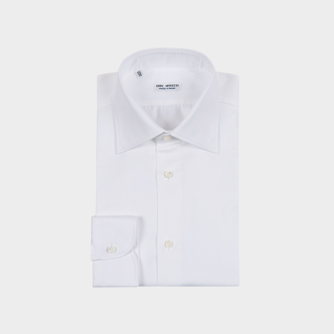 Camisa Clásica Blanca Algodón