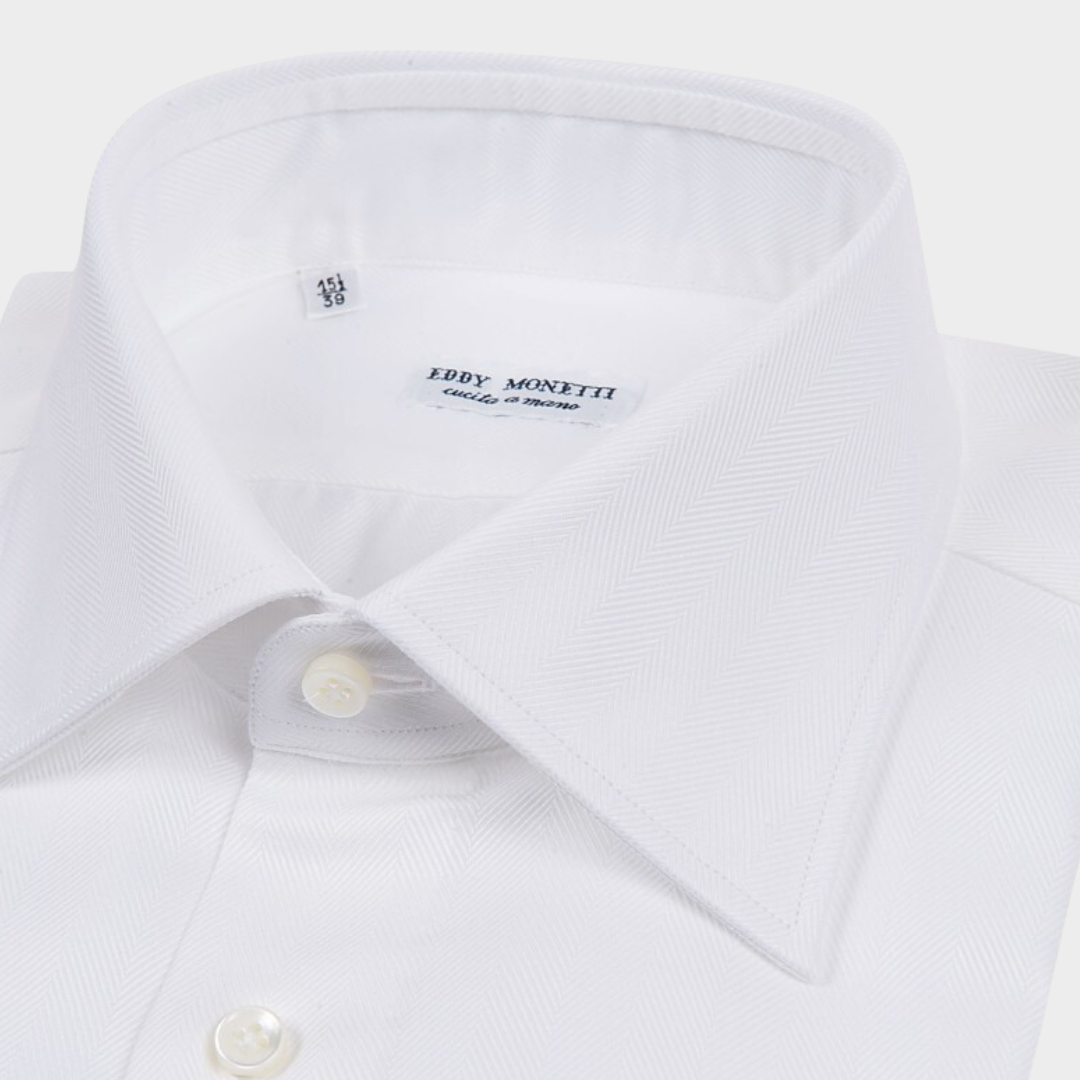 Camisa Clásica Blanca Algodón