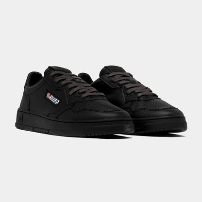 Tenis Medalist Low en Cuero Negro