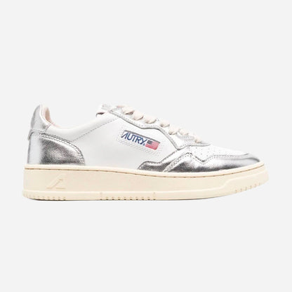 Tenis Medalist Blanco/Plateado