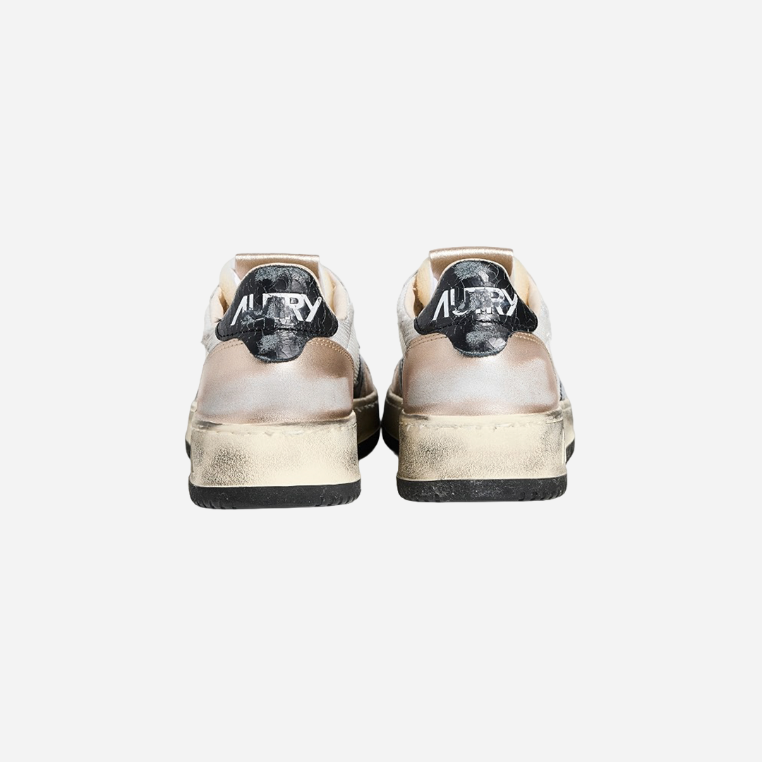Tenis Medalist Low Dorado/Blanco Vintage