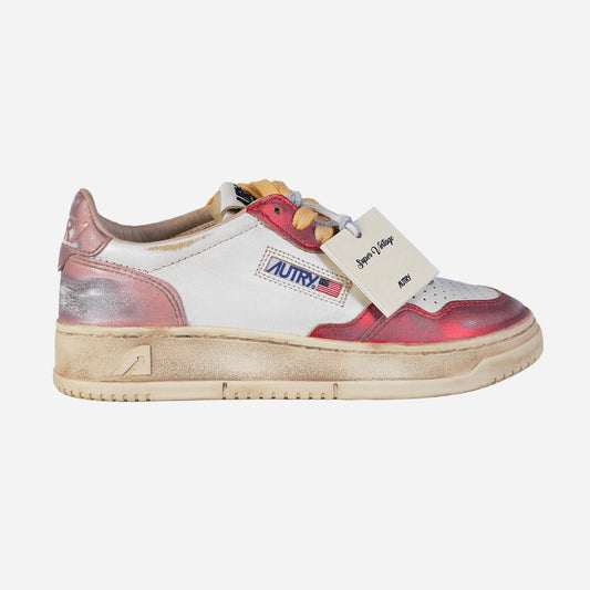 Tenis Medalist Low Rojo Super Vintage