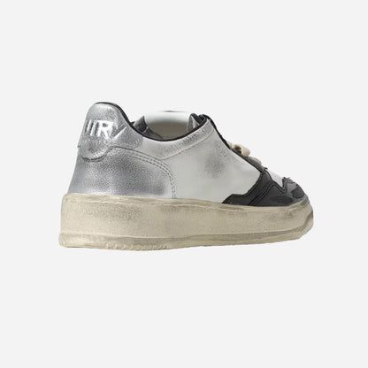 Tenis Low Blanco/Plata Super Vintage