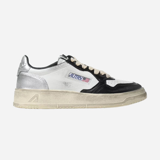 Tenis Low Blanco/Plata Super Vintage