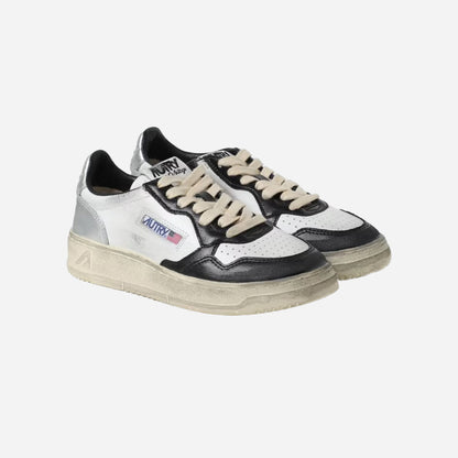 Tenis Low Blanco/Plata Super Vintage