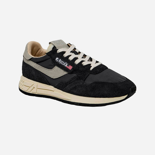 Tenis Reelwind Low Gamuza Negro/Marfil