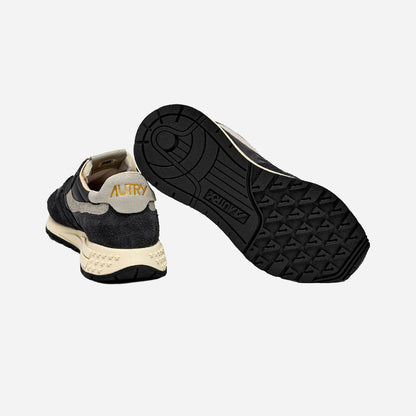 Tenis Reelwind Low Gamuza Negro/Marfil