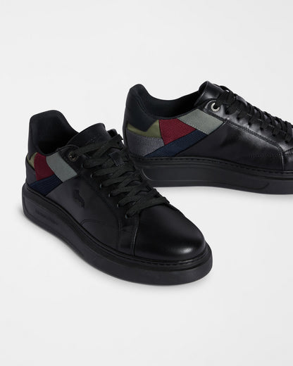 Sneaker Negro/Azul