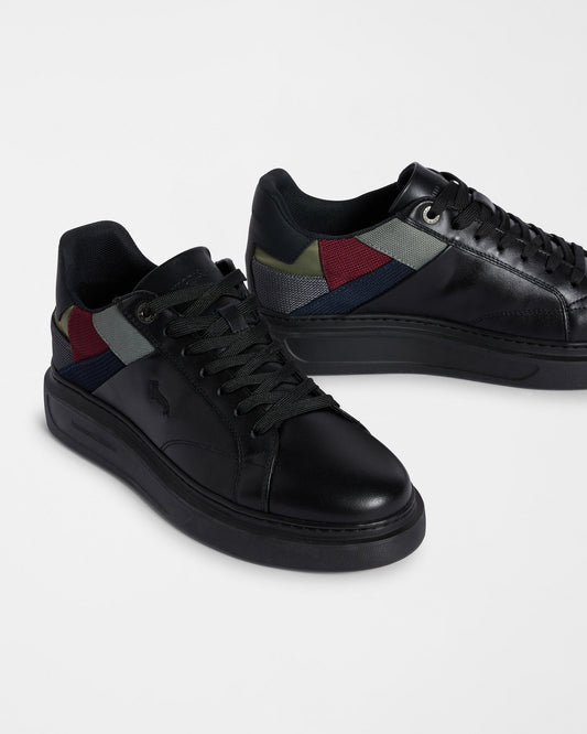 Sneaker Negro/Azul