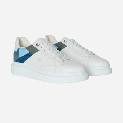 Sneaker Blanco/Azul