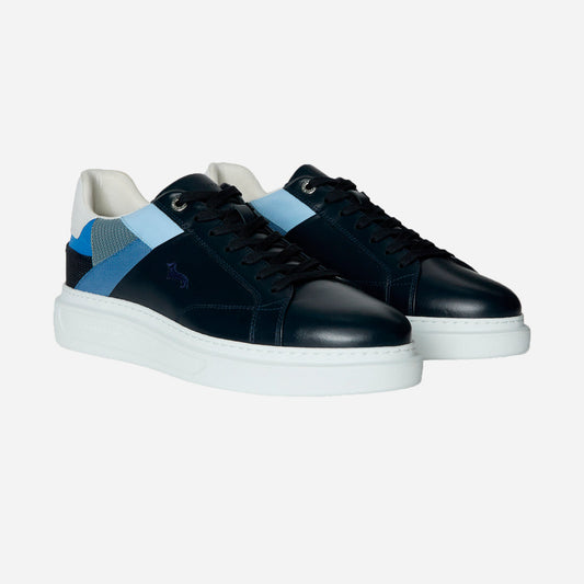 Sneaker Negro/Azul