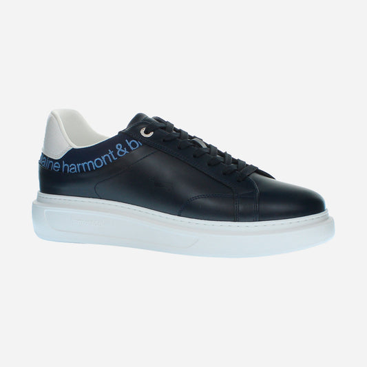 Sneaker Negro/Azul