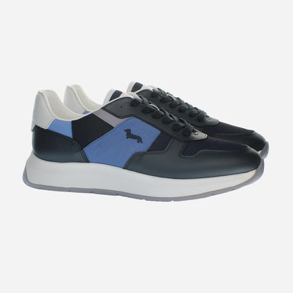 Tenis 8 Tejidos Multicolor Azul Marino