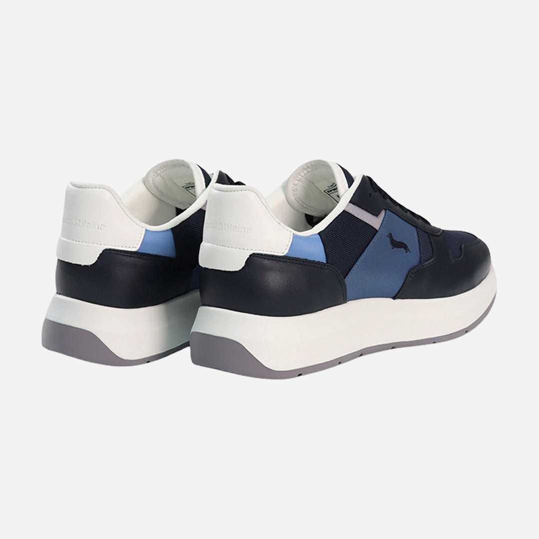 Tenis 8 Tejidos Multicolor Azul Marino