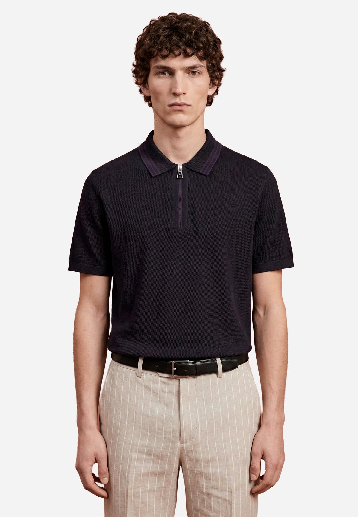 Camiseta Polo Negro