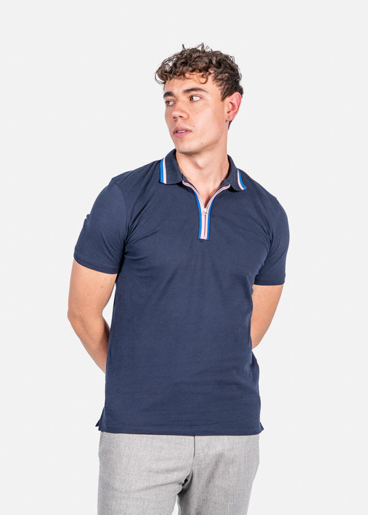 Camiseta Polo Azul Marino P.S.