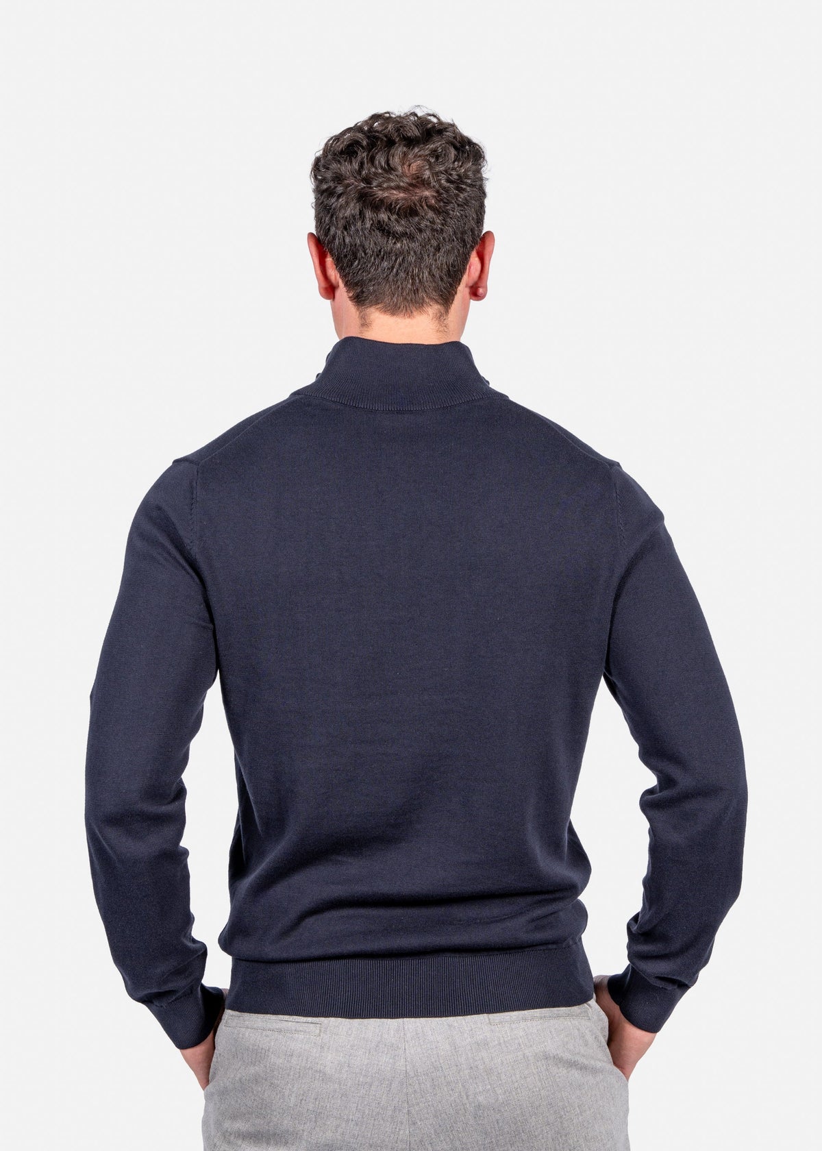 Sweater Clásico Azul Marino P.S.