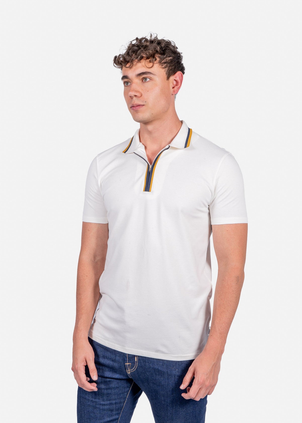 Camiseta Polo Blanca