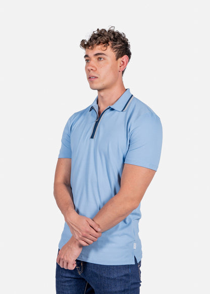 Camiseta Polo Azul S.M.