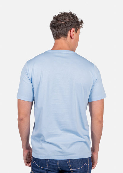 Camiseta T-Shirt Azul Celeste P.S.