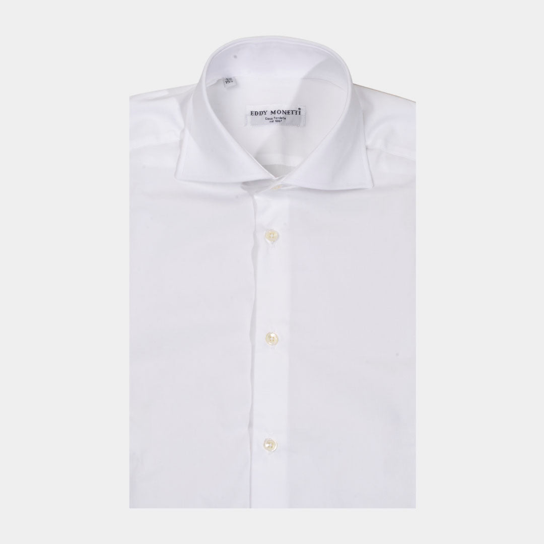 Camisa Básica Blanca Algodón