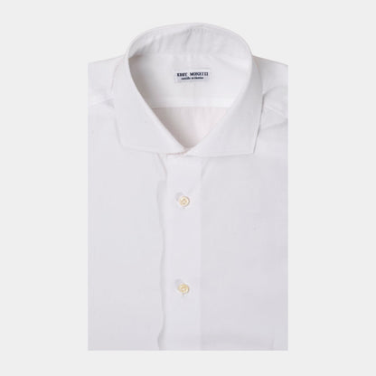Camisa Blanca Formal Cuello Abierto