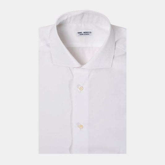 Camisa Blanca Formal Cuello Abierto