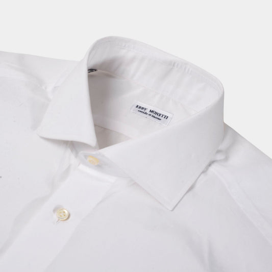 Camisa Blanca Formal Cuello Abierto