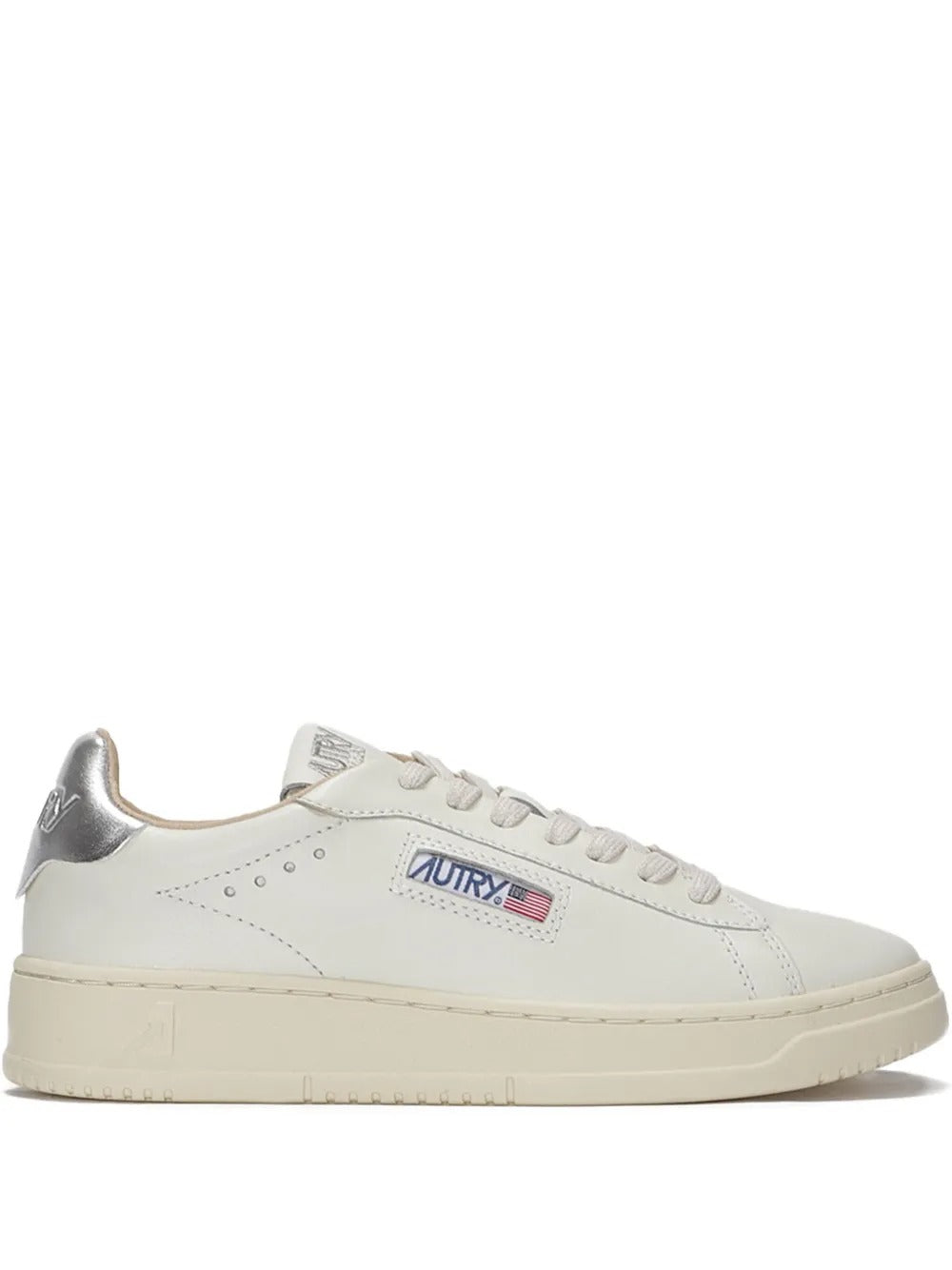 Tenis Dallas Dama Blanco/Plateado