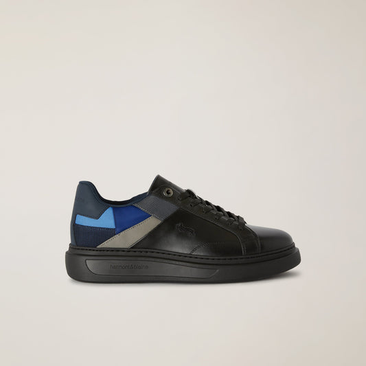 Sneaker Negro/Azul