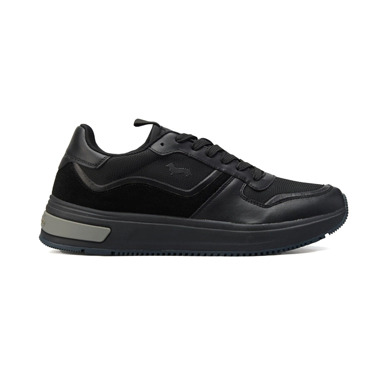 Sneaker Hombre Negro Logo