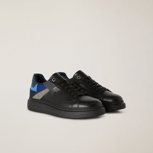 Sneaker Negro/Azul
