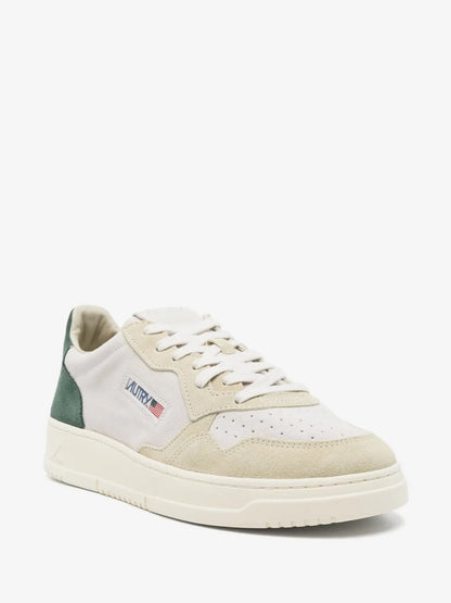 Tenis Medalsit Gamuza Beige/Verde